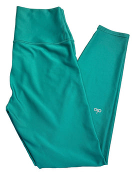 alo Women's Emerald Green High-Waist Airlift Legging Size M MSP$134 - 0