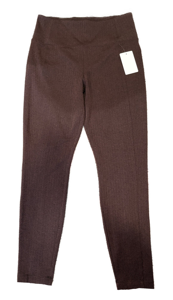 Athleta Women's Brown Delancey Herringbone Tight Size M MSP$89