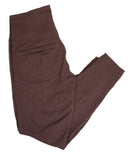 Athleta Women's Brown Delancey Herringbone Tight Size M MSP$89-2
