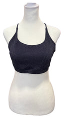 Fabletics Women's Navy Glittery Sports Bra Size M $54.95-1