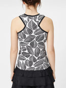 New Tail Activewear Rumary Tennis Tank- Botanical Leaves MSP$73-3