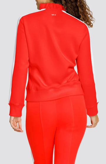 New Tail Activewear Spin It Poppi Jacket - Flamenco - 0