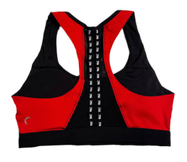 Zyia Active Women's Black Colorblock Sports Bra Size M - 0