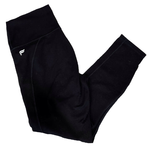 Fabletics Women's Black Define Powerhold Leggings Size M MSP$84.96