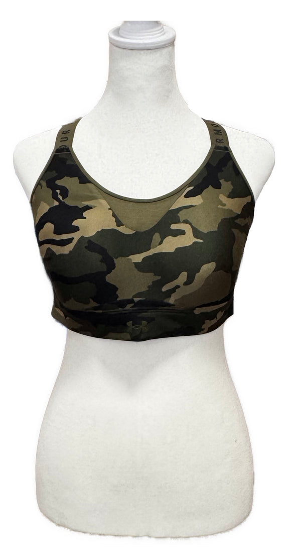 Under Armour Women's Camo Sports Bra Size L
