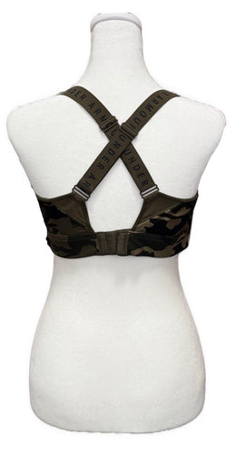 Under Armour Women's Camo Sports Bra Size L - 0