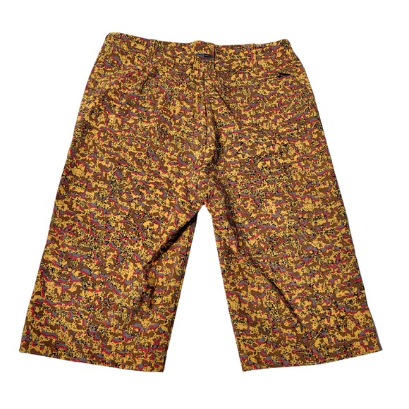 Jamie Sadock Bermuda Short - Yellow Pixel Camo Size 6