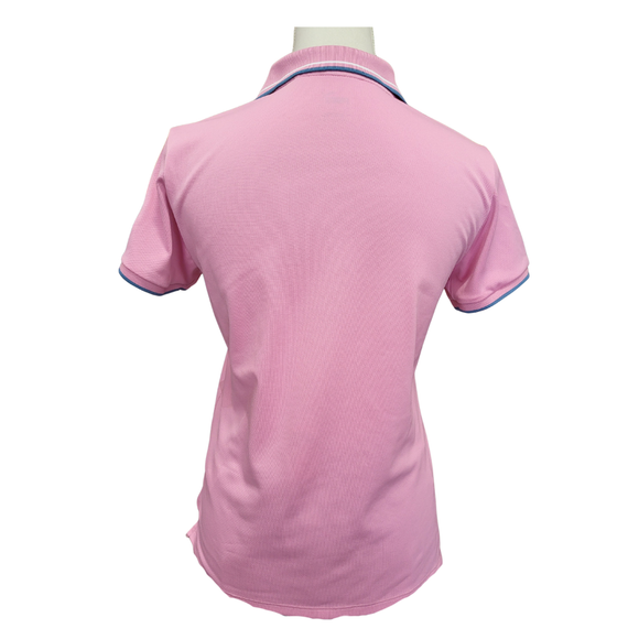 Puma Blush Polo w/ Navy Accent Size S