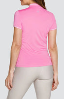 New Tail Activewear Sumy Short Sleeve Golf Top MSP$90-6