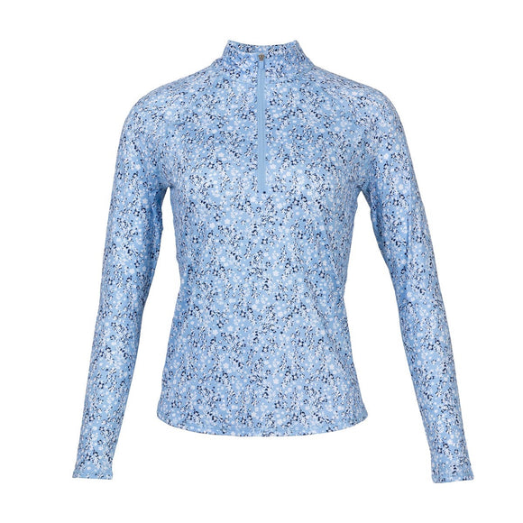 New Jofit Women's Starflower UV Mock Golf Top MSP$103