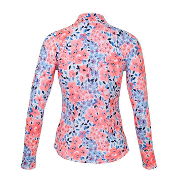 New Jofit Women's Botanical Bliss UV Golf Top MSP$100 - 0