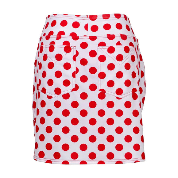 New Jofit Dotted Lipstick 17" Mina Golf Skort MSP$103