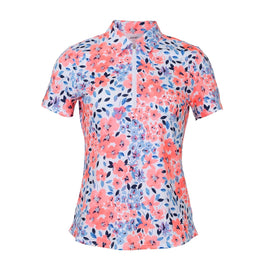New Jofit Women's Botanical Bliss Performance Golf Polo MSP$99