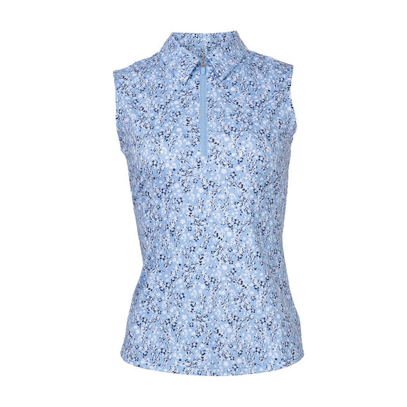 New Jofit Women's Starflower Sleeveless Golf Polo MSP$97