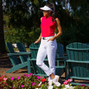 New Women's Jofit Sleeveless Golf Polo - Lipstick MSP$90-3