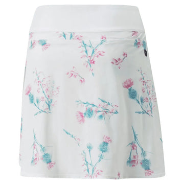 New Puma PWRShape Lowlands Golf Skort-White/Mauve MSP$80 - 0
