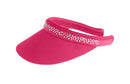 New Tail Activewear Passion Pink Samantha Visor w/ Rhinestones MSP$29-2