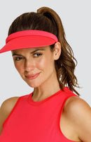New Tail Activewear Samantha Visor - Wild Cherry MSP$29-1