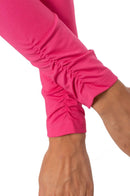 New Golftini Women's Hot Pink Long Sleeve Zip Polo MSP$100-2
