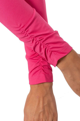 New Golftini Women's Hot Pink Long Sleeve Zip Polo MSP$100 - 0