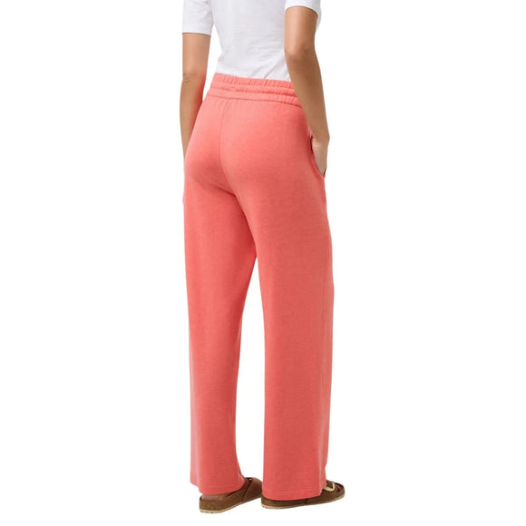 New Travis Matthew Cloud Terry Wide Leg Pant - Heather Porcelain Rose MSP$120