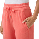 New Travis Matthew Cloud Terry Wide Leg Pant - Heather Porcelain Rose MSP$120-3