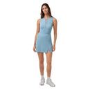 New Travis Matthew Sunfire Zip Golf Dress - Smoke Blue Size L MSP$150-2