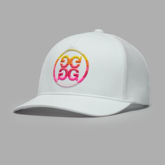 New G/Fore Gradient Circle G's Ladies Trucker Hat - MSP$45