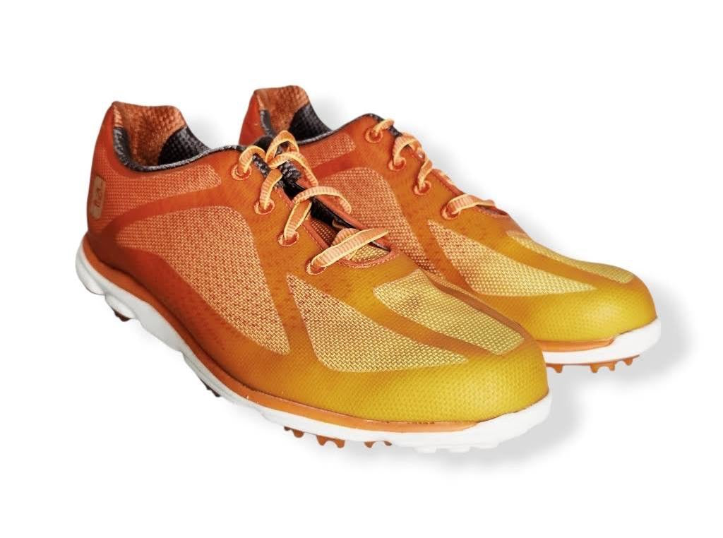 Footjoy   emPOWER ゴルフシューズ Footjoy Women's Empower Orange Spikeless Golf Shoes Size 8