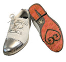 G/Fore Women's Cap Toe Gallivanter -White/Silver Size 8 MSP$220-2