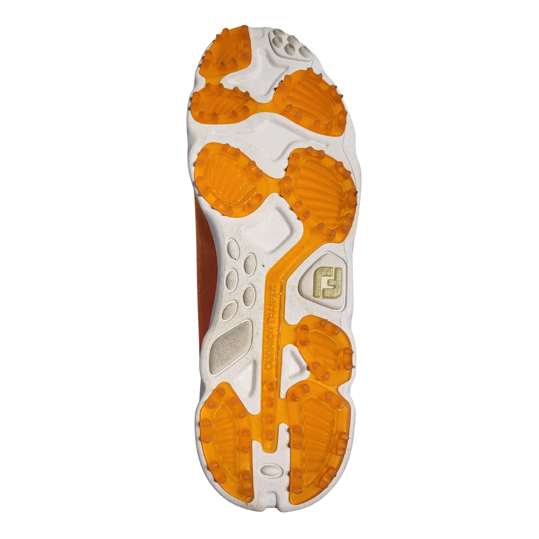 Footjoy Women's Empower Orange Spikeless Golf Shoes Size 8