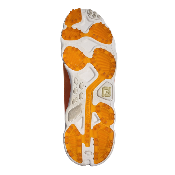 Footjoy Women's Empower Orange Spikeless Golf Shoes Size 8