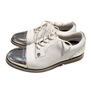 G/Fore Women's Cap Toe Gallivanter -White/Silver Size 8 MSP$220-5