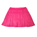 Fringe Hot Pink Pull-on Pleated Golf Skort Size M-2