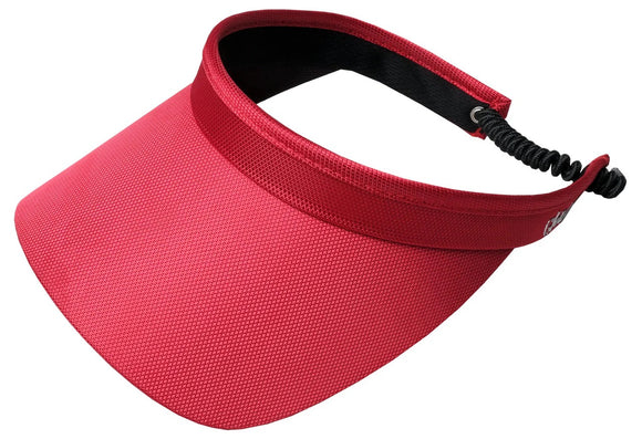 New Glove It Solid Coil Visor - Red