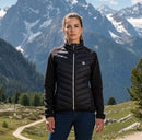 Zyia Active Black Whistler Hybrid Jacket Size L MSP$95-1