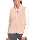 Calia Light Pink Sherpa Fleece Vest Size M MSP$80-1