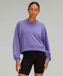 Lululemon Softstreme Perfectly Oversized Cropped Crew Size 10 MSP$118-3