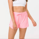 Zyia Bright Pink Flow Shorts Size M-1