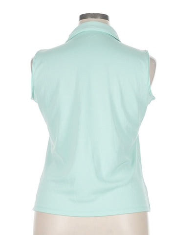 Lady Hagen LightvGreen Sleeveless Golf Polo Size XL - 0