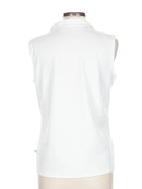 Lady Hagen White Sleeveless Golf Polo Size L-2