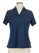 Lady Hagen Navy Short Sleeve Golf Polo Size L-1