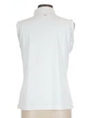Tail Activewear White Sleeveless Golf Top Size L-2