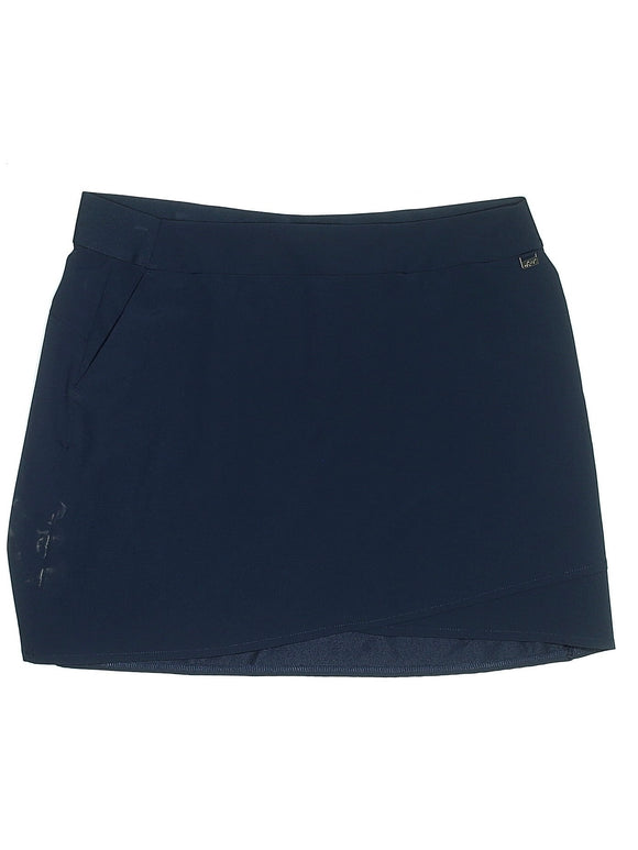Greg Norman Navy Pull-on Golf Skort Size L MSP$