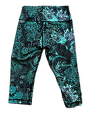 Lululemon Wunder Under Hi-Rise 17" Memoir Multi Green Legging Size 8-4