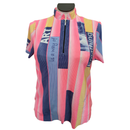 Jamie Sadock Pastel Print Crunch Golf Top Size L MSP$93-1