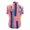 Jamie Sadock Pastel Print Crunch Golf Top Size L MSP$93-2