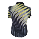 Jamie Sadock Black, Yellow & Gray Crunch Golf Top Size L MSP$93-2