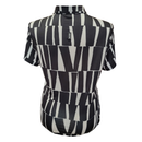 Jamie Sadock Women's Black & White Short Sleeve Golf Top Size L MSP$98-2