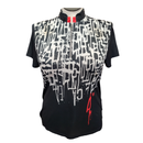 Jamie Sadock White & Silver Short Sleeve Golf Top Size L MSP$93-1